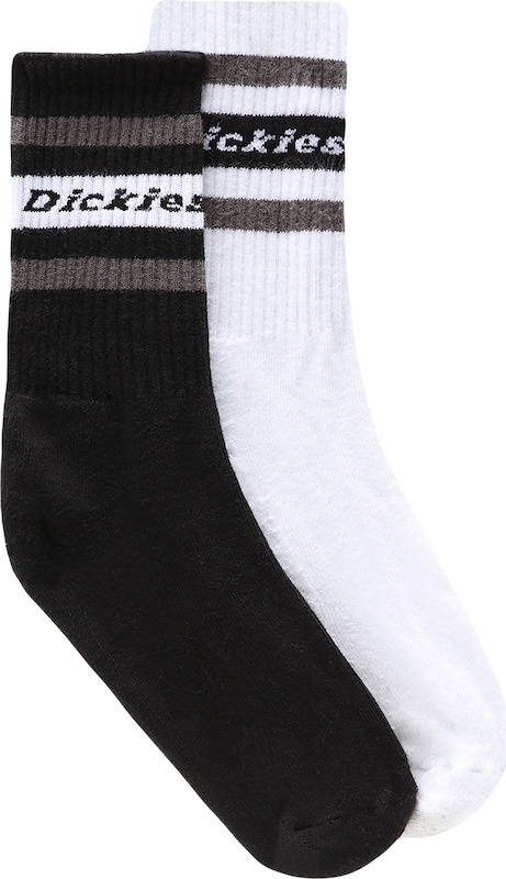 DICKIES Socken 'Genola' in Schwarz Weiß