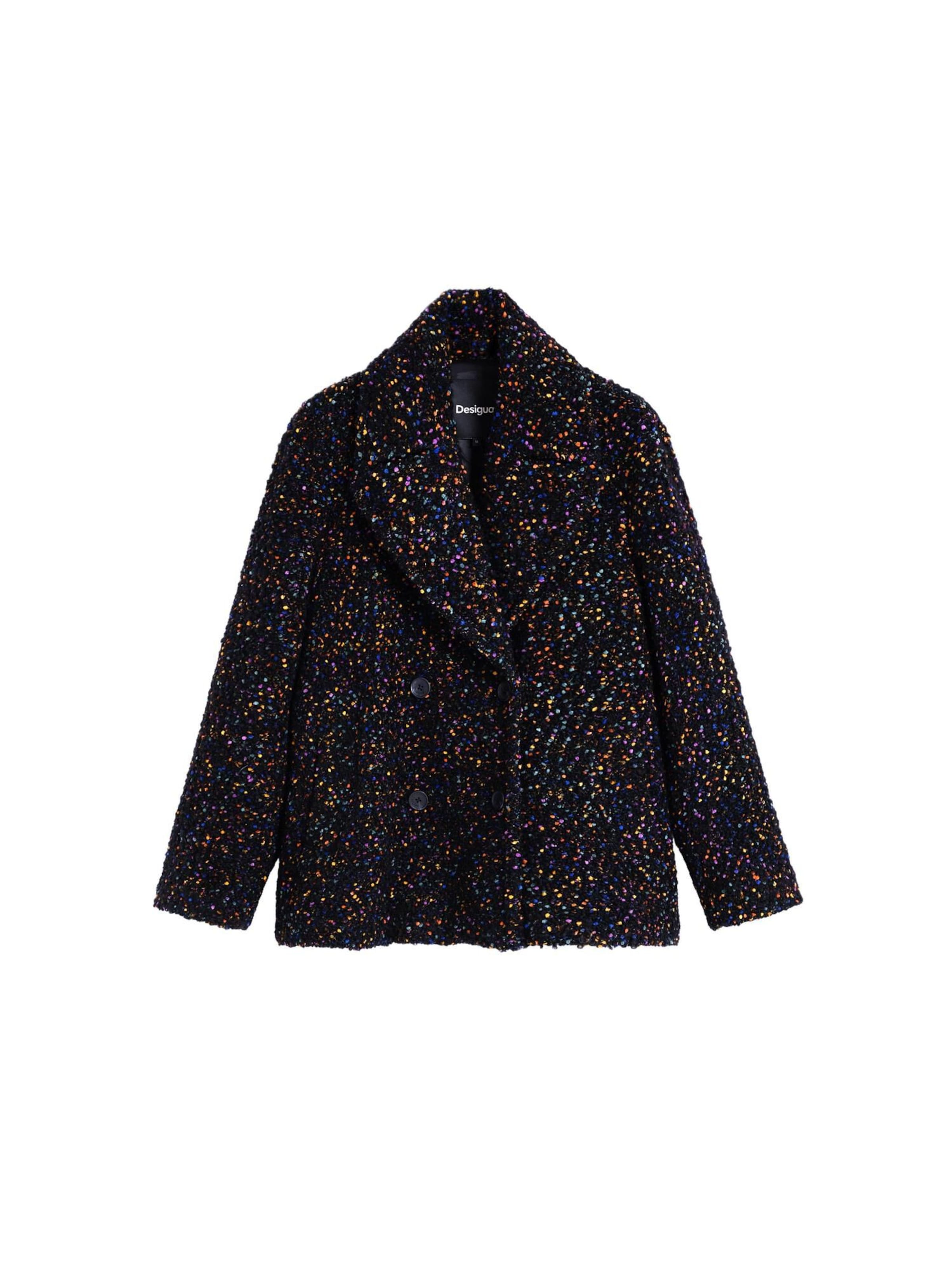 juoda Desigual Demisezoninis paltas: priekis