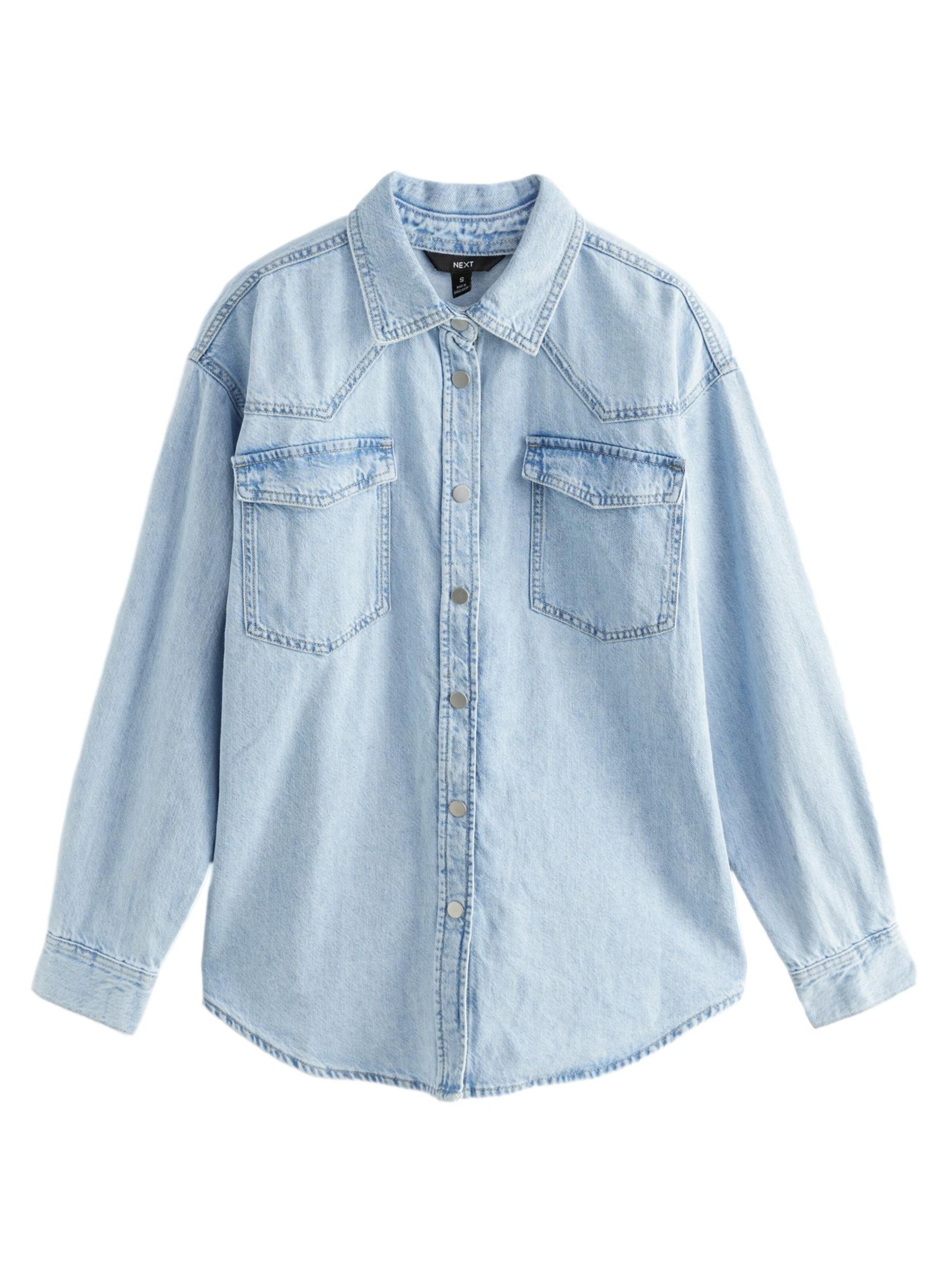 Next Блузка в Синий: спереди