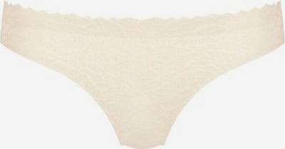 Slip 'Zero Feel Lace 2.0' SLOGGI pe alb kitt, Vizualizare produs