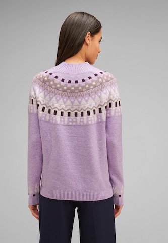 STREET ONE Sweater in Purple