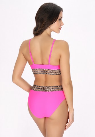 faina Bustier Bikini in Pink