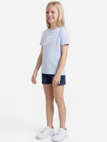 Nike Sportswear Shirt 'FUTURA HBR' in Blue: front