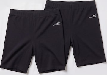 Regular Leggings OWN Off With Nature en noir : devant