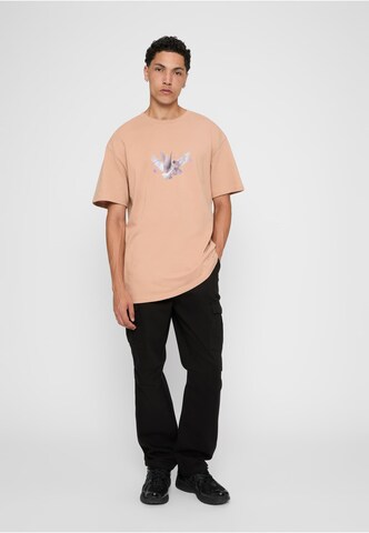 Maglietta 'Vive La Liberte' di Mister Tee in arancione