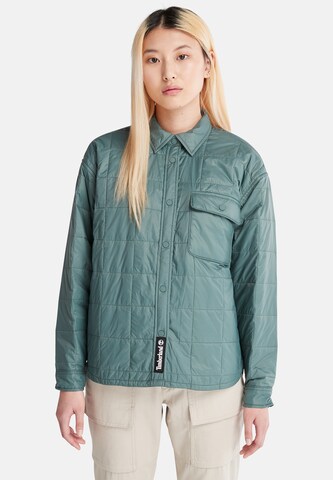 Veste mi-saison TIMBERLAND en vert : devant