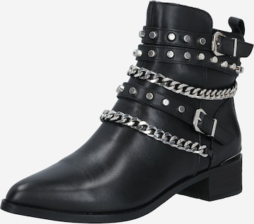 BUFFALO Ankle Boots 'MYLO' in Black: front