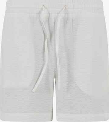 regular Pantaloni 'Seersucker' di Urban Classics in bianco: frontale