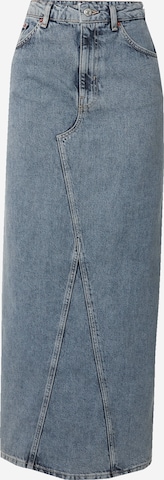 TOPSHOP Skirt in Blue: front