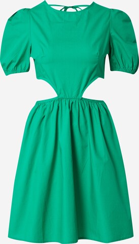 Rochie de la Monki pe verde: față