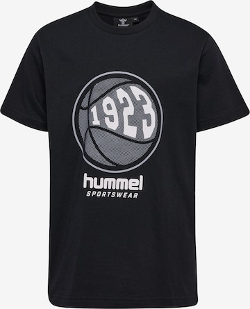 Hummel T-Shirt 'LEO' in Schwarz: Vorderseite