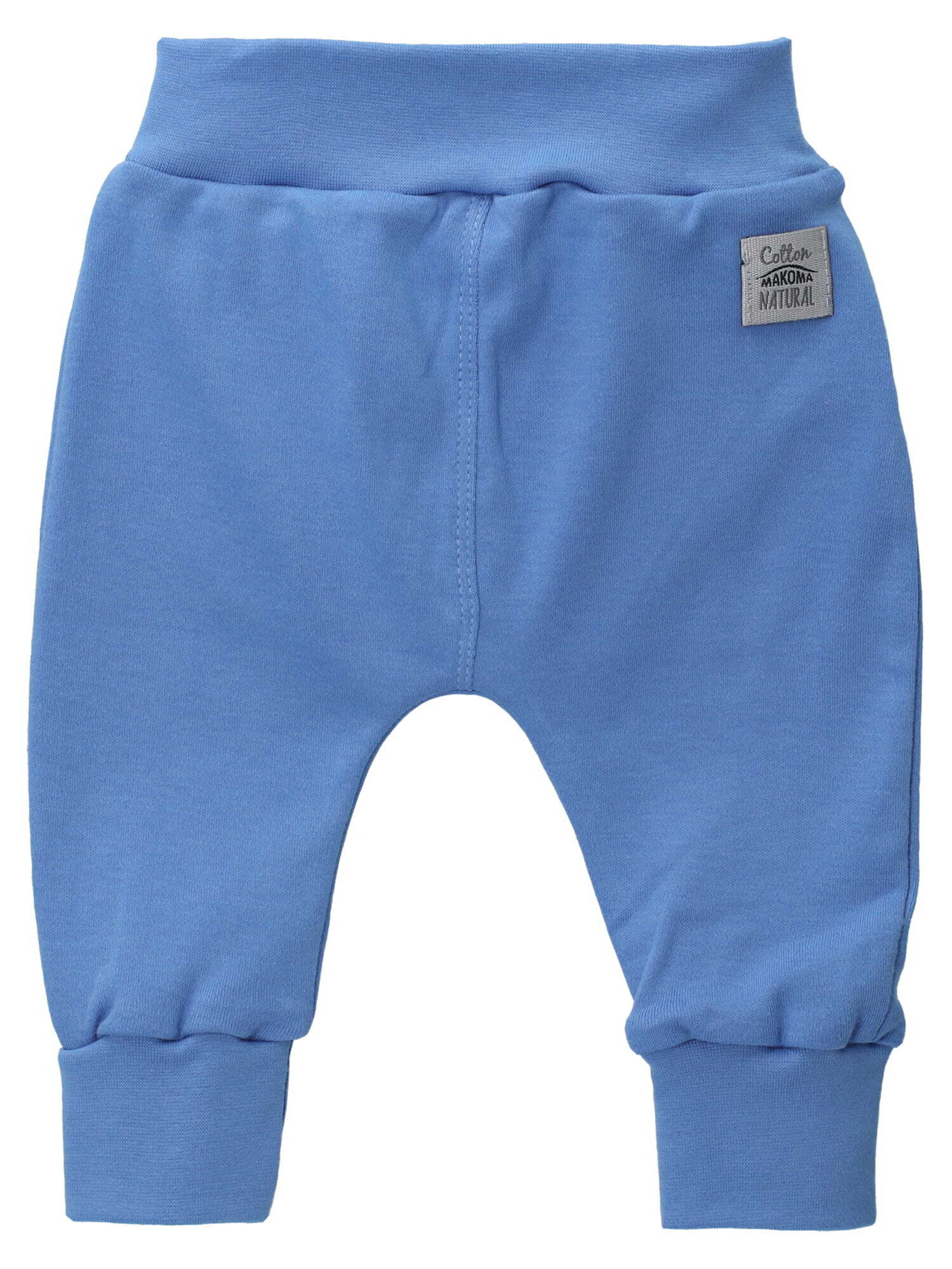Makoma Regular Broek in Blauw: voorkant