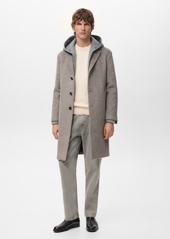 MANGO MAN Between-Seasons Coat 'Baldoria' in Beige