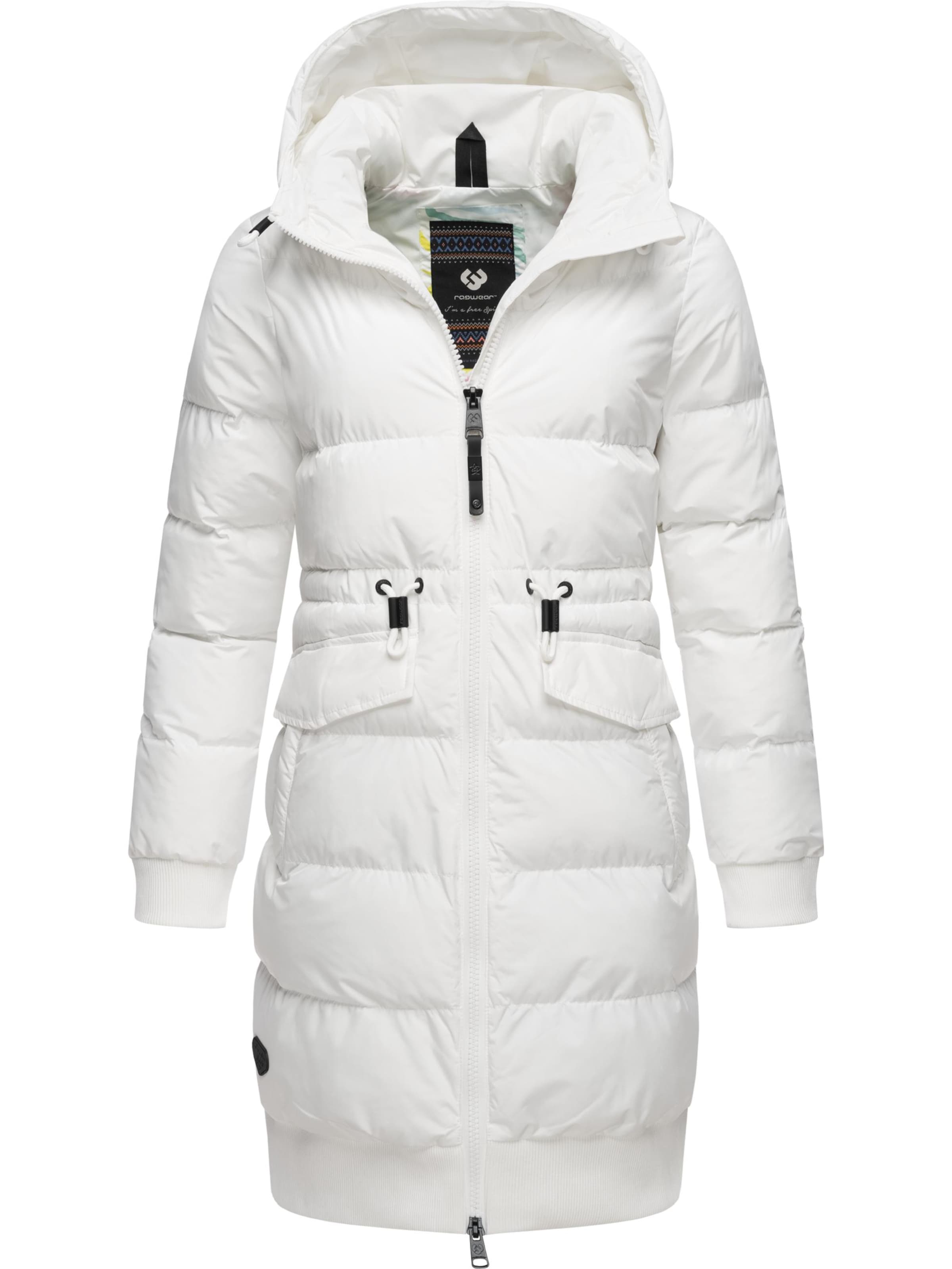 Manteau fonctionnel 'Briosh' Ragwear en blanc