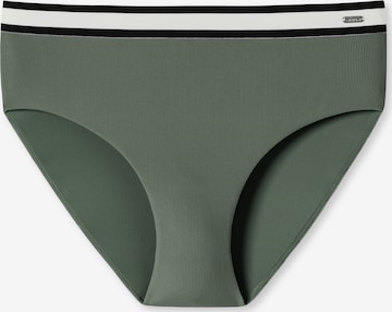 SCHIESSER Bikinibroek 'Aqua Californian Dream' in Groen: voorkant