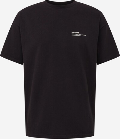 Dr. Denim T-Shirt 'Trooper' in schwarz / weiß, Produktansicht