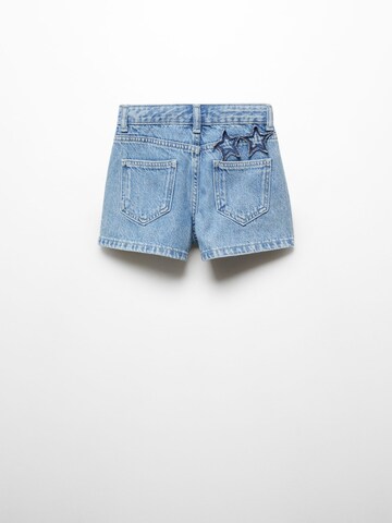 MANGO KIDS regular Jeans i blå