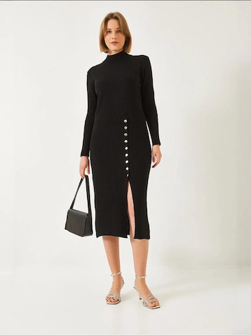 Abito in maglia di Bianco Lucci in nero