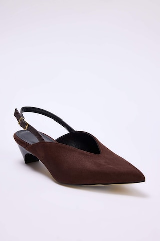Trendyol Slingback Pumps in Brown