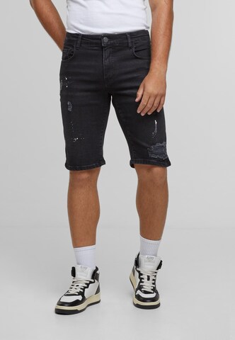 2Y Premium Regular Jeans 'Leonardo' in Black: front