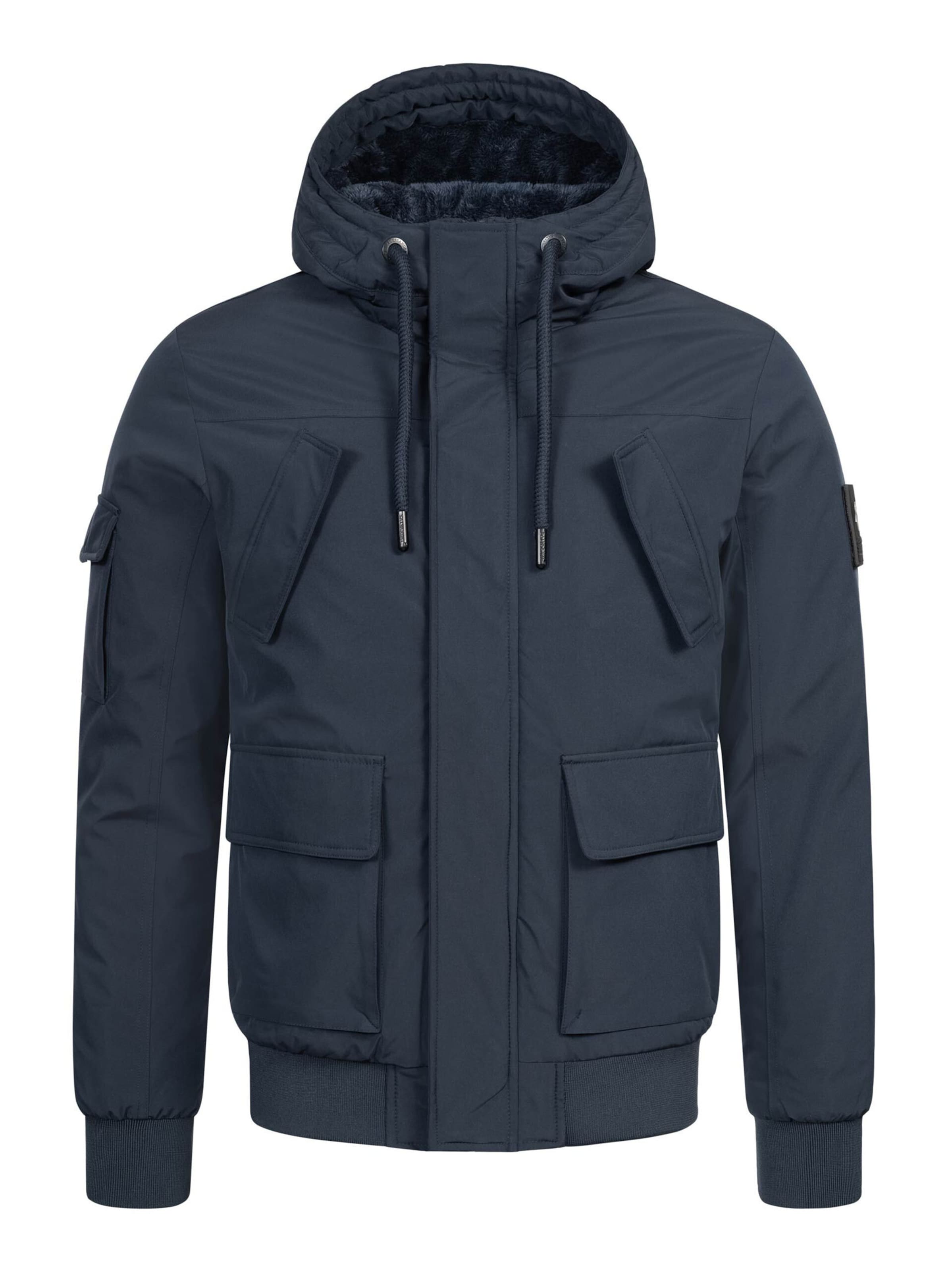 Alessandro Salvarini Winter jacket 'AS432' in Blue: front