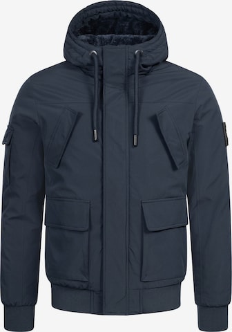 Alessandro Salvarini Winter jacket 'AS432' in Blue: front