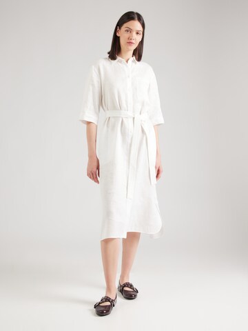 Max Mara Leisure Shirt dress 'SALUTE' in White: front