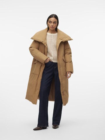 Manteau d’hiver 'VMRikkie' VERO MODA en marron