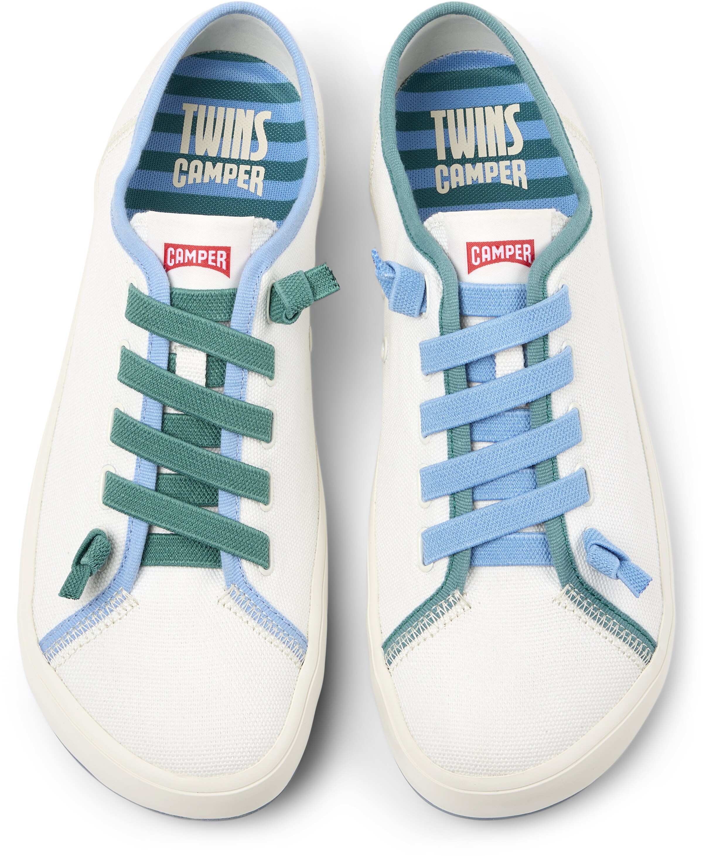 CAMPER Platform trainers ' Peu Rambla II ' in White