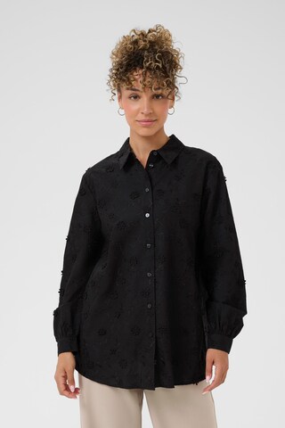 Chemisier Cream en noir : devant