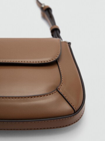 MANGO Tasche 'GRISELDA' in Braun