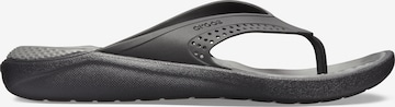 Crocs T-Bar Sandals 'Lite Ride Flip' in Black