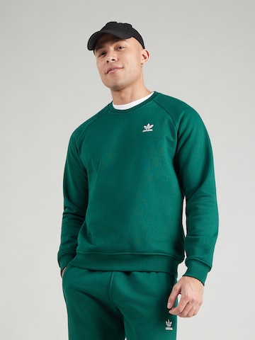 ADIDAS ORIGINALS Μπλούζα φούτερ 'ESS' σε πράσινο: μπροστά