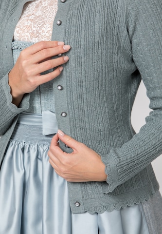 STOCKERPOINT Knit cardigan 'Jasmina' in Blue