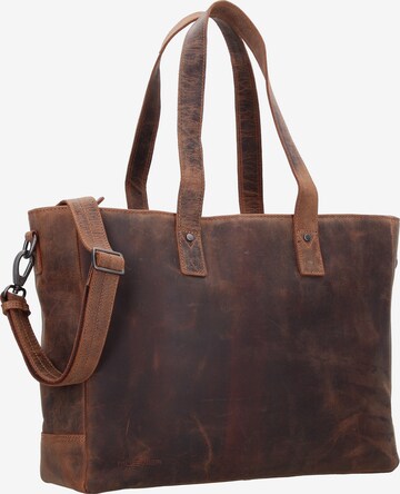 Plevier Shopper in Brown