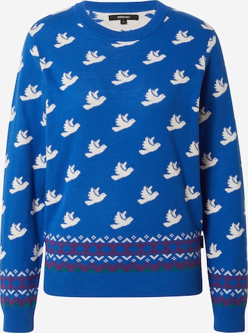 Iriedaily Sweater 'Rudy' in Blue: front