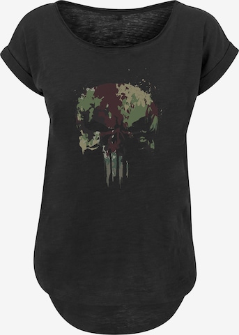 F4NT4STIC Shirt 'Marvel Punisher Skull' in Black: front