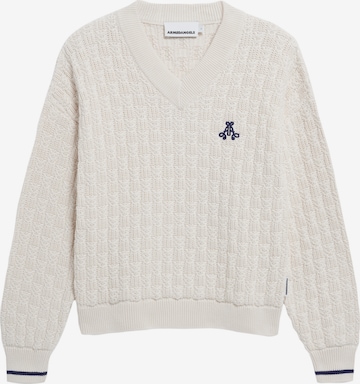 ARMEDANGELS Strickpullover CAARLAS STRUCTURE in Beige: Vorderseite