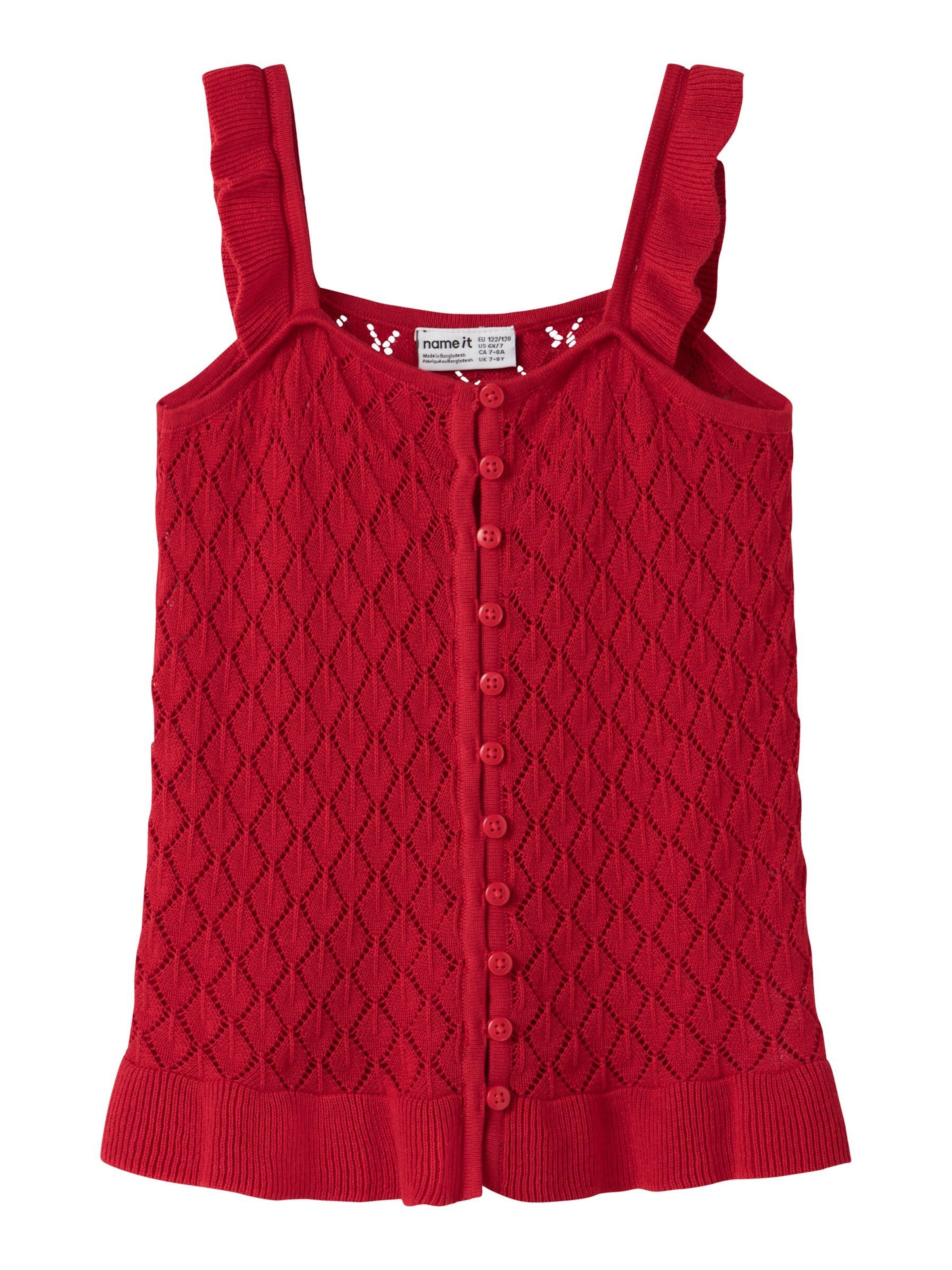 NAME IT Top in Rood: voorkant