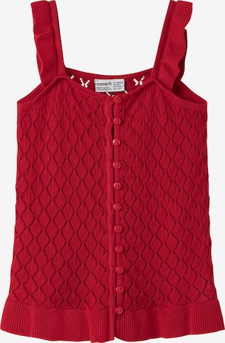 Top di NAME IT in rosso: frontale