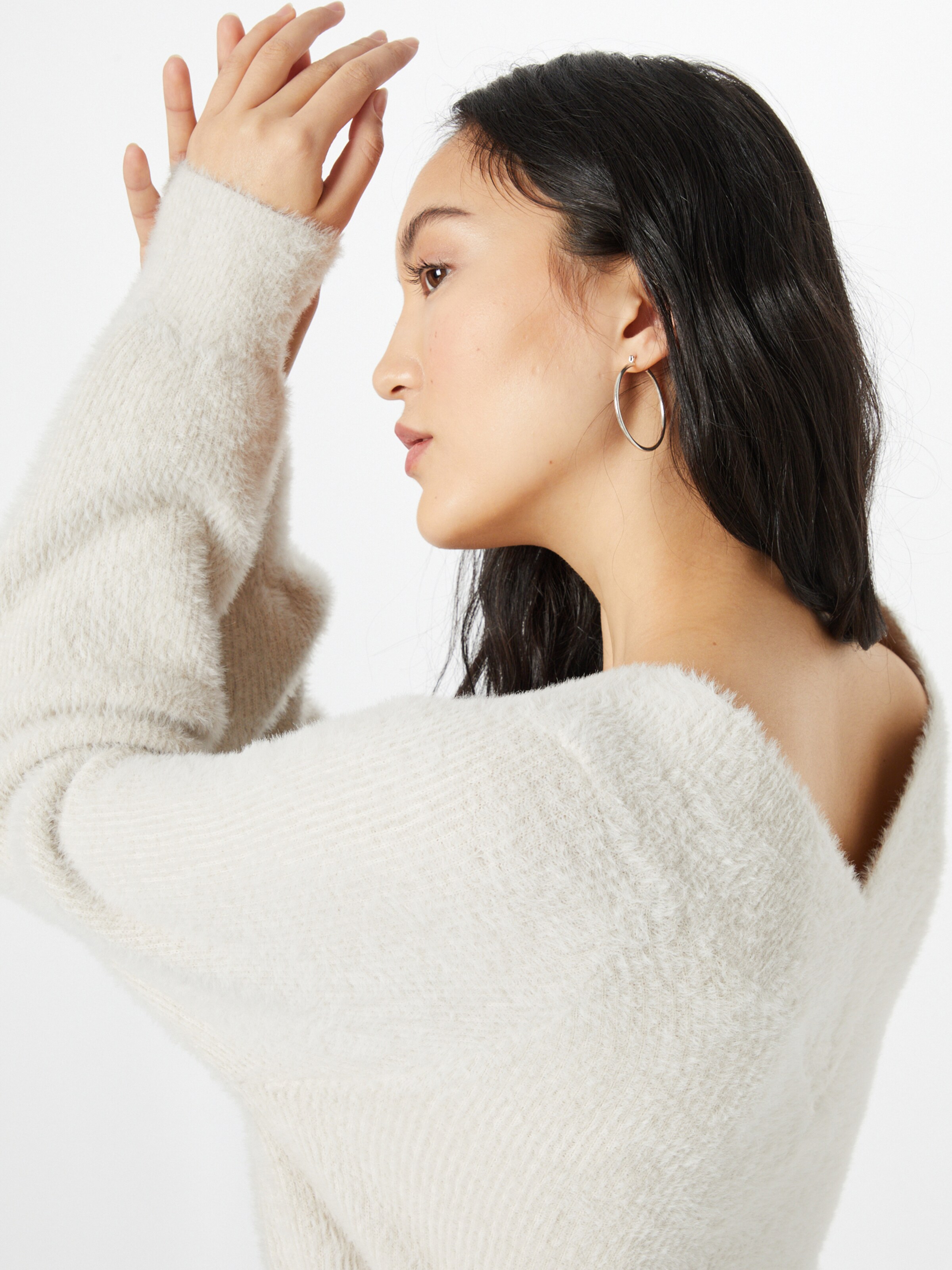Frauen Pullover & Strick TOM TAILOR DENIM Pullover in Creme - IG12623 Frauen Pullover & Strick TOM TAILOR DENIM Pullover in Creme - IG12623