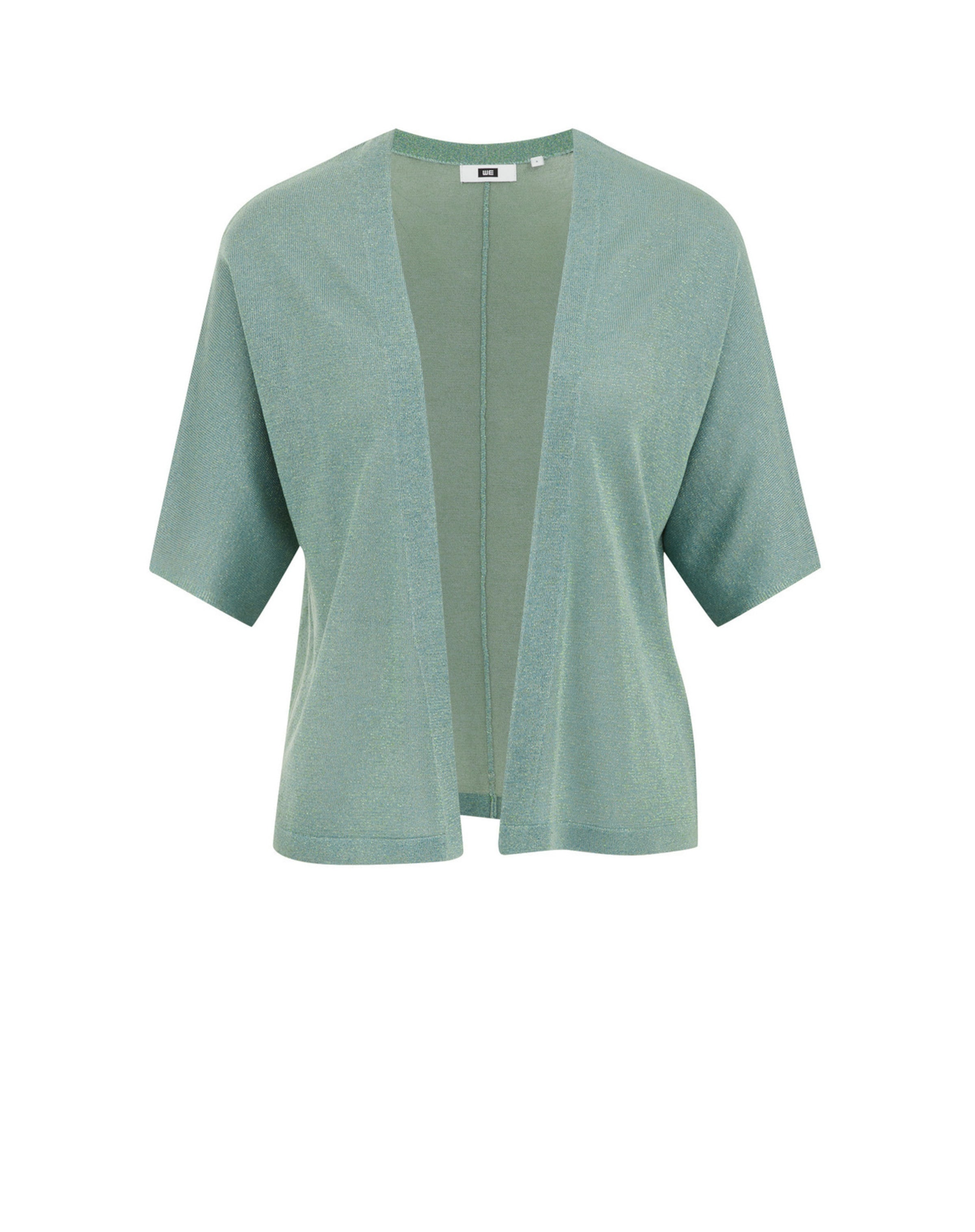 WE Fashion Kardigán - zöld: elől