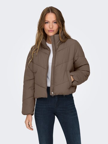 ONLY Winter jacket 'ONLMaggi' in Brown: front