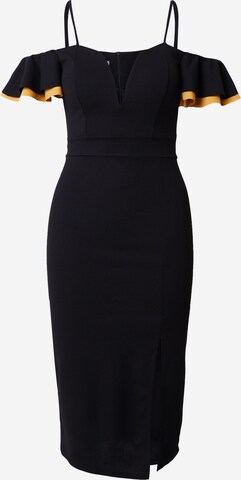 WAL G. - Vestido 'SIMAH' em preto: frente