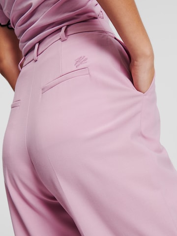 Karl Lagerfeld Loosefit Hose in Lila