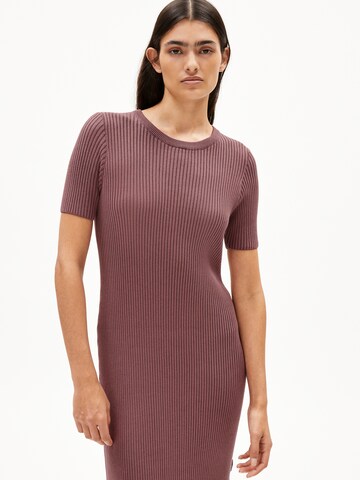 ARMEDANGELS Kleid ELAINAAS GMT DYE in Lila: Vorderseite
