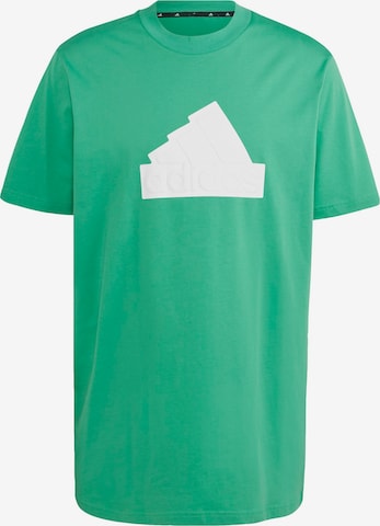 ADIDAS SPORTSWEAR Performance Shirt in Green: front