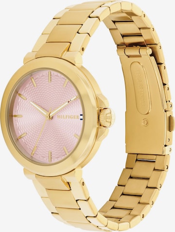 TOMMY HILFIGER Analoginen kello 'LORI' värissä kulta: etupuoli