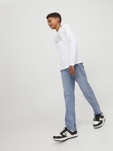 Jack & Jones Junior regular Jeans 'Clark' i blå