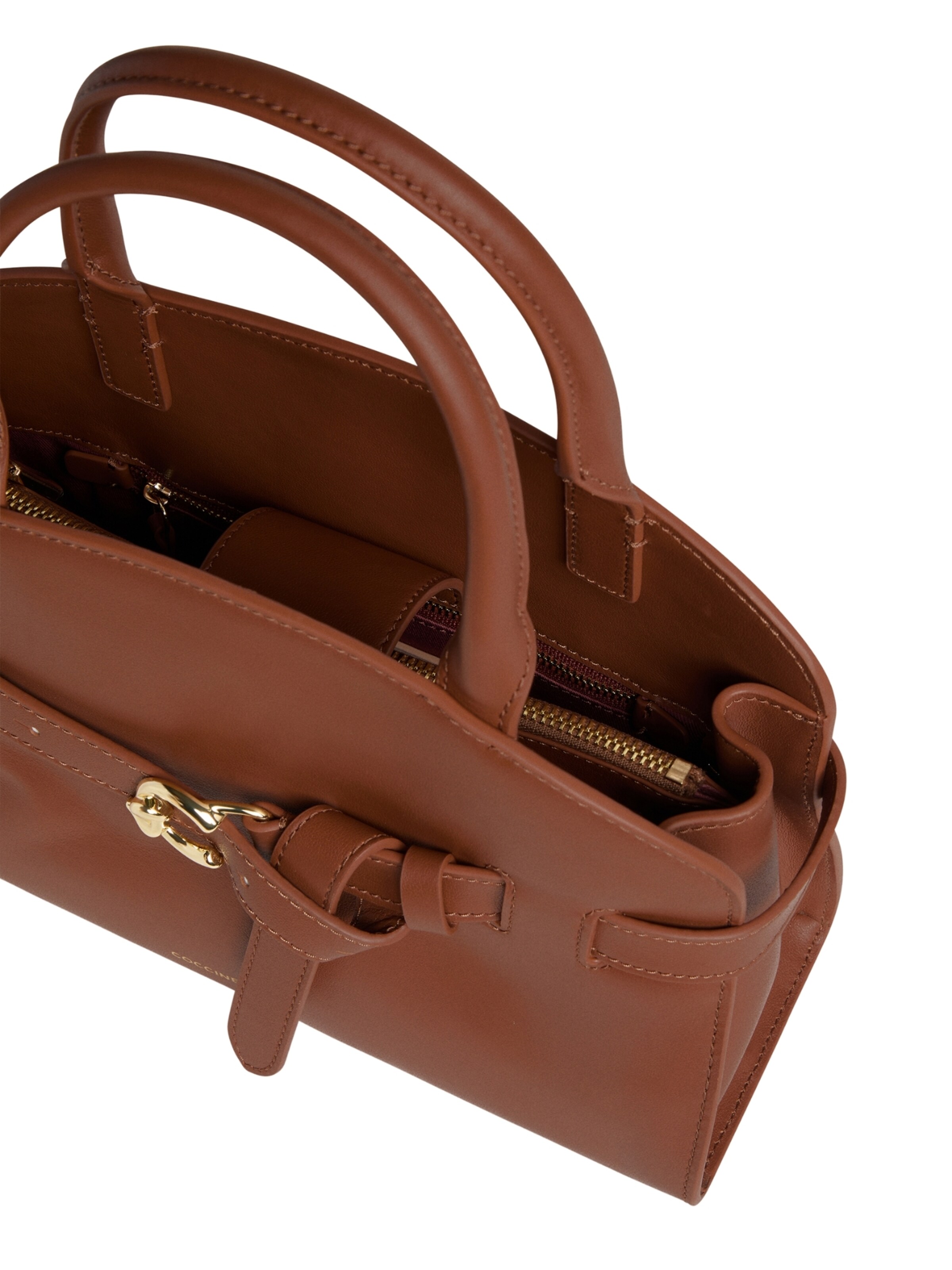 Coccinelle - Bolso de mano '5' en marrón